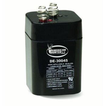 American-Hunter-Feeder-Battery-6V-Recharge-5-Amp-Hr-With-Spring ABL650S