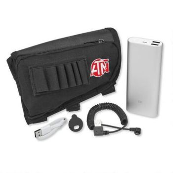 Atn-Battery-Pack-20000-Mah-Usb-Cable-Cap-&-Butt-Stock-Case ACMUBAT160