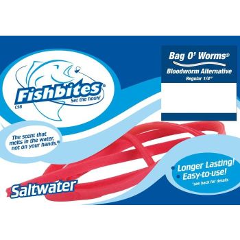 Fishbites-Bag-O-Worm-.25-Bloodworm-Red F0033