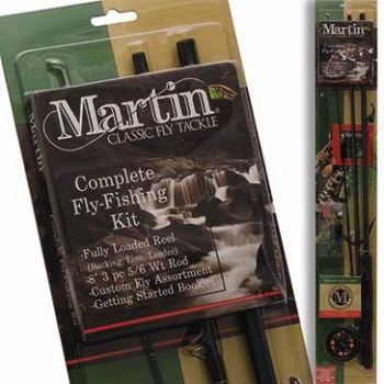 Martin-Fly-Combo-Size-5/6-8'-With-Tackle-And-Line-Loaded-With-Backing/Line/Leader-Fly-Assortment MRT56TK