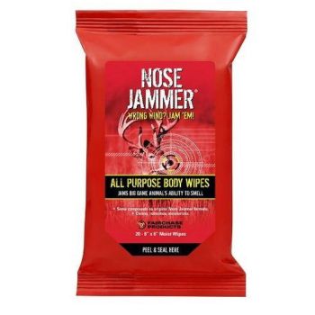 Nose-Jammer-Scent-Elimination	20-Count-Body-Wipes NJ3120