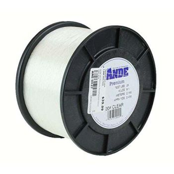 Ande-Premium-Mono-Line-Clear-30Lb-1/4Lb-Spool APC1/4-30