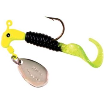 Blakemore-Road-Runner-1/8Oz-Curl-Tail-Chartreuse/Black/Chartreuse-Pack-of-12 B1603-030