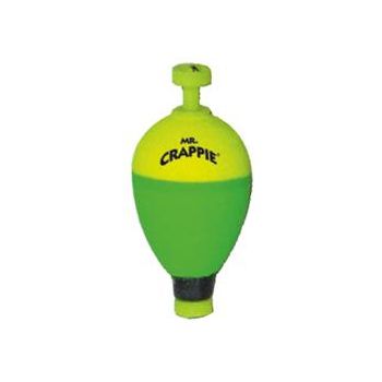 Betts-Mr-Crappie-Snap-On-Float-Pear-1.75-Weighted-2-Per-Pack BMP175W-2YG