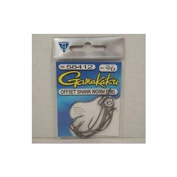 Gamakatsu-Worm-Hook-Wide-Bronze-Offset G54112
