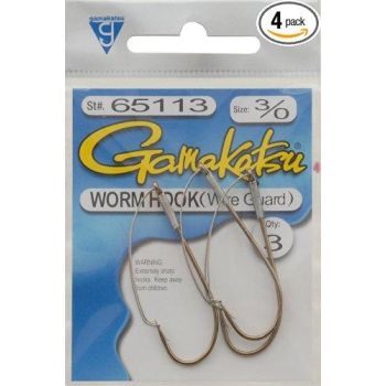 Gamakatsu-Weedless-Worm-Hook-Bronze G65113