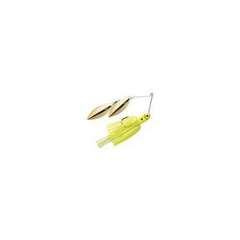 Humdinger-Spinner-Bait-1/4-With-Chartreuse-Colorado/Gold-Willow-Pack-of-6 H104-B