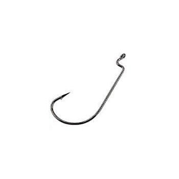 Mustad-Ultra-Point-Worm-Hook-Black-Offset-Extra-Wide-Band M37177BLN-2/0