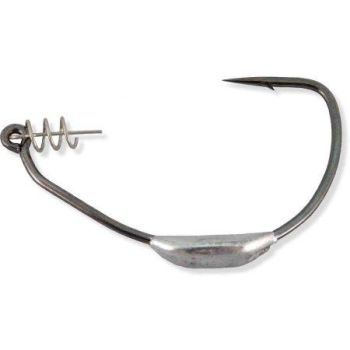 Owner-Twistlock-Hook-Weighted-Beast-1/8Oz-4/0-With-Centering-Pin O5130W-046