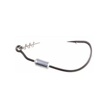 Owner-Twistlock-Hook-Weighted-3/0-1/16Oz-With-Centering-Pin O5132W-013