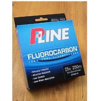 P-Line-Soft-Fluorocarbon-Line-100%-Fluorocarbon-250-Yards PSFCF-15