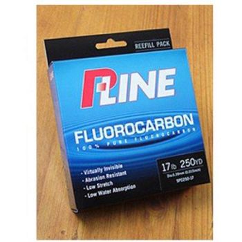 P-Line-Soft-Fluorocarbon-Line-100%-Fluorocarbon-250-Yards PSFCF-17