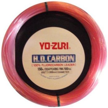 Yozuri-Hd-Fluorocarbon-Leader-30-Yards-Disappearing-Pink YHD20LBDP