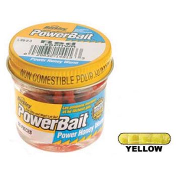 Berkley-Power-Honey-Worm-Jar-Yellow BEBPHWY