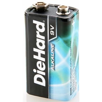 Die Hard Alkaline Batteries 9-Volt 1 Per Pack