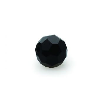 Eagle Claw Lazer Glass Bead Faceted 8Mm Black