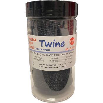 Fitec Twine In A Jar Tarre Braided #18 249Ft 116Lb Tensile Strength