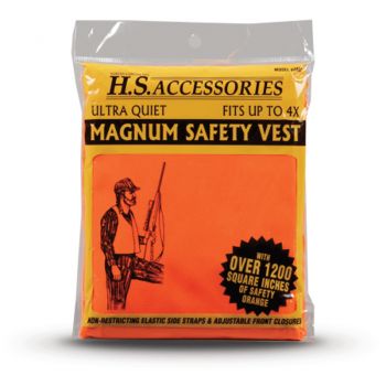 H.S. SAFETY VEST BLAZE ORANGE MAGNUM H02002
