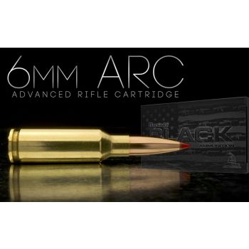 Hornady Black Ammo 6Mm Arc 105Gr Bthp Match Black 20 Per Box