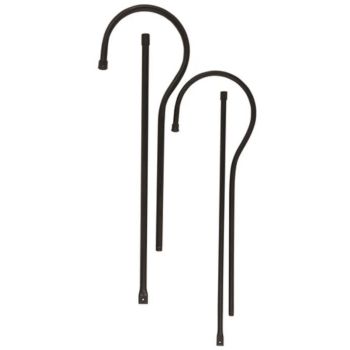 H&H Aluminum Rig Hook 10'X 3/4" 2-Piece With Shackle & Snubber
