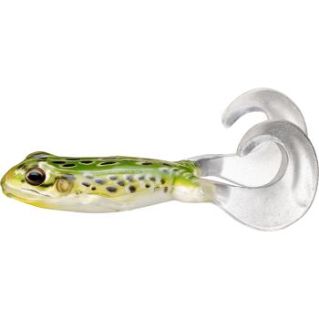 LIVE TARGET FREESTYLE FROG 4in 2pk GREEN/YELLOW KFSF100T500