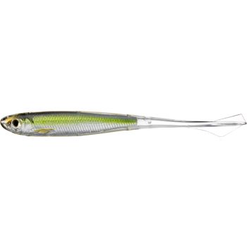 LIVE TARGET GHOST TAIL MINNOW 5in 3pk SILVER/GREEN KGTM130SK952