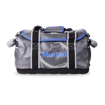 MUSTAD BOAT BAG/TACKLE BAG 18in DARK GRAY/BLUE 500D TARPA MB014