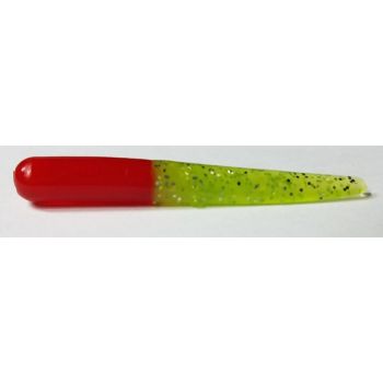 Muddy Water Baits 2In Red & Chartreuse