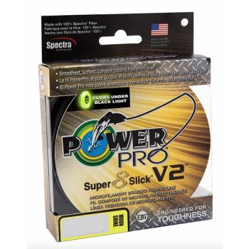 Power Pro Super Slick V2 50# (12# Dia) 150Yd Moon Shine