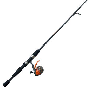 Zebco Crappie Fighter Combo Triggerspin 2Pc 6Ft Ml