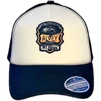 Alvey Hooked Traditional Cap White