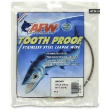 Afw Tooth Proof Wire 30Ft Camo 124Lb .061 Dia