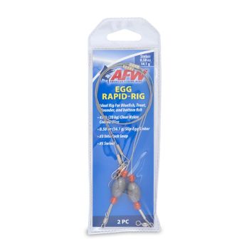 Afw Egg Ready Rigs 18In 45# 1/2Oz 12Ring