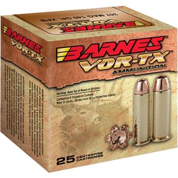 Barnes Vor-Tx Pistol Ammo 10Mm Auto Xpb 155Gr 20Bx