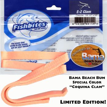 Fishbites E-Z Clam Long Lasting Coquina