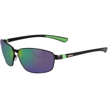 Spiderwire Spw007 Sunglasses Black/Copper/Green Mirror